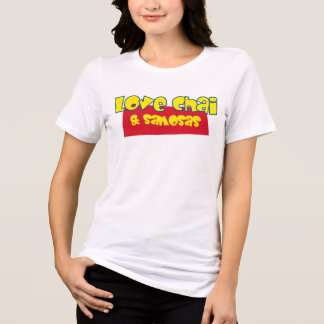 Love Chai Tee |  Funny Indian Chai Samosa T-shirt