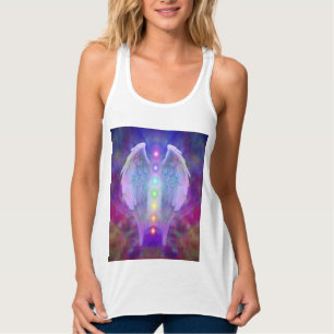 Love,chakra,angel,god,healer,healing,yoga,heal, Tank Top