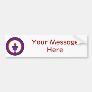 Love Chalice Customizable Bumper Sticker
