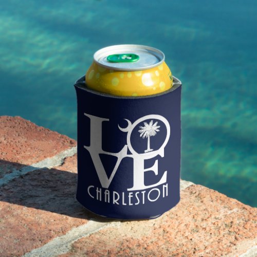 LOVE Charleston  Can Cooler