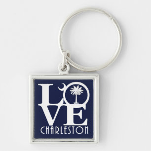 LOVE Charleston Keychain