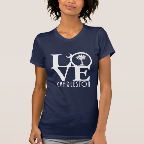 LOVE Charleston South Carolina T_Shirt