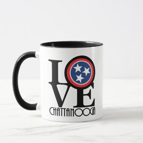 LOVE Chattanooga Tennessee 15oz Mug