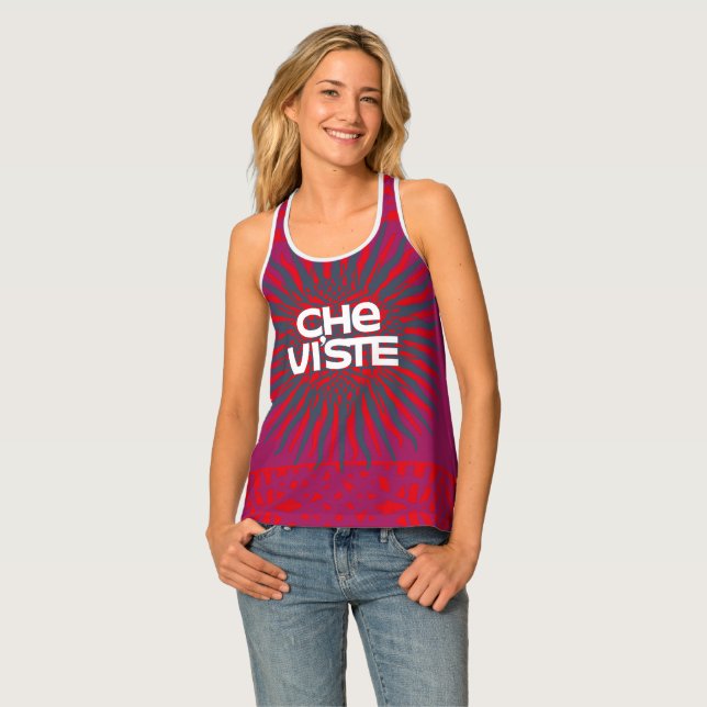 LOVE Che viste vers 2024 by MASANSER PIXELAT Tank Top (Front Full)