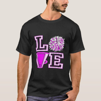 Love Cheer For N Cheerleader T-Shirt