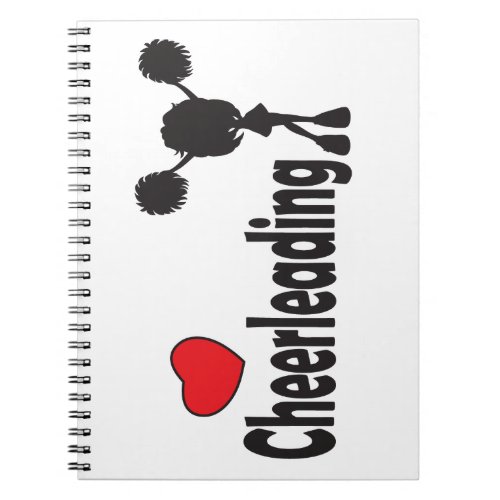 Love Cheerleading Notebook