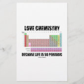 Love Chemistry Because Life Is So Periodic (Front)