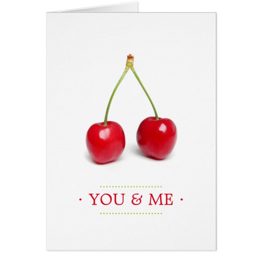 Love Cherries card (Front)