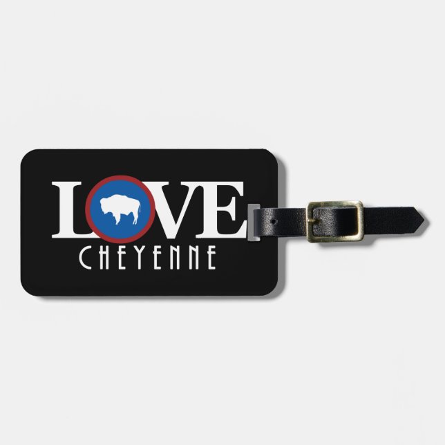 LOVE Cheyenne Luggage Tag (Front Horizontal)