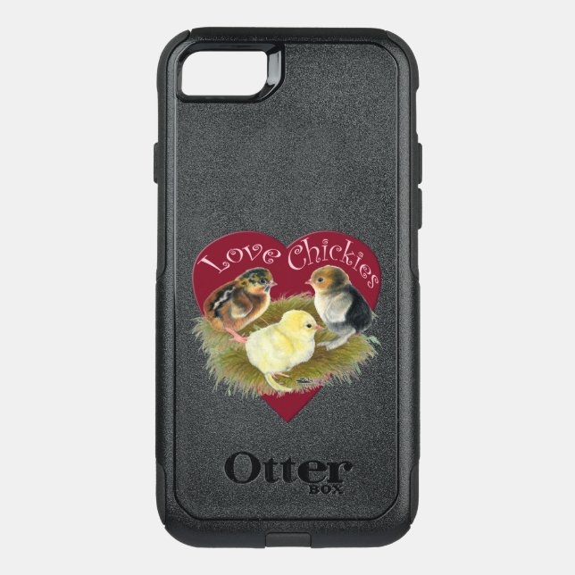 Love Chickies Otterbox iPhone Case (Back)