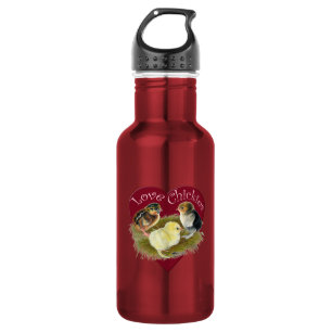 Love Chickies Stainless Steel Water Bottle