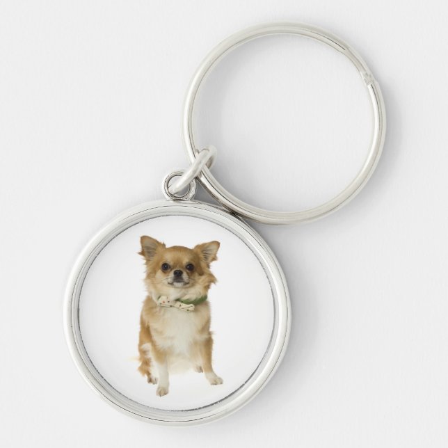 Love Chihuahua Puppy Dog Key Chain (Front)