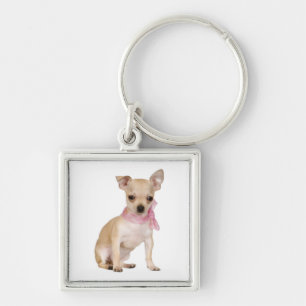 Love Chihuahua Puppy Dog Keychain