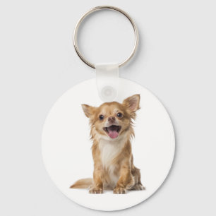 Love Chihuahua Puppy Dog Keychain