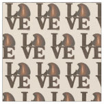LOVE Chocolate Drops Valentine's Day Chocoholic Fabric