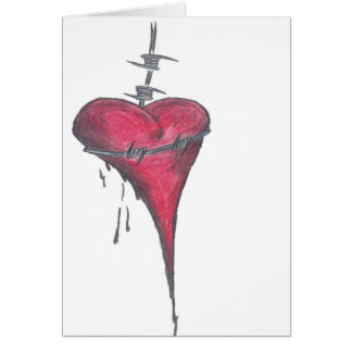 Love Choked White Cards