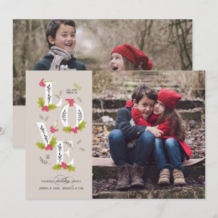 LOVE Christmas Holiday Photo Card