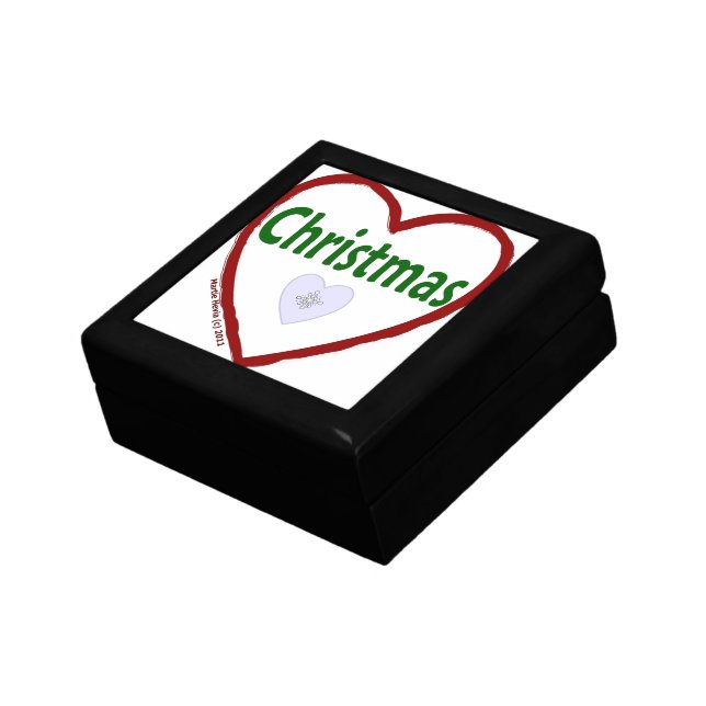 Love Christmas Keepsake Box (Side)