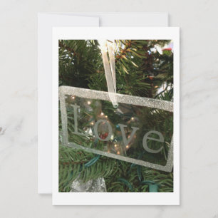 "LOVE" CHRISTMAS PARTY INVITATION