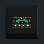 Love Christmas Ugly Gift Box<br><div class="desc">Love Christmas Ugly</div>