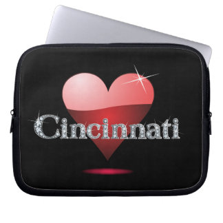 Love Cincinnati "Diamond Bling"  Electronics Bag