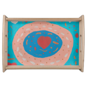 Love Circles Serving Tray