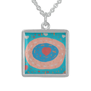 Love Circles Sterling Silver Necklace