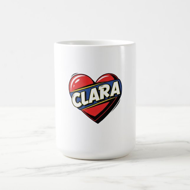Love Clara Coffee Mug (Center)