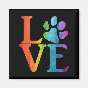 Love Classic Rainbow Magnet