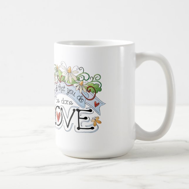 Love Classic White Mug (Right)