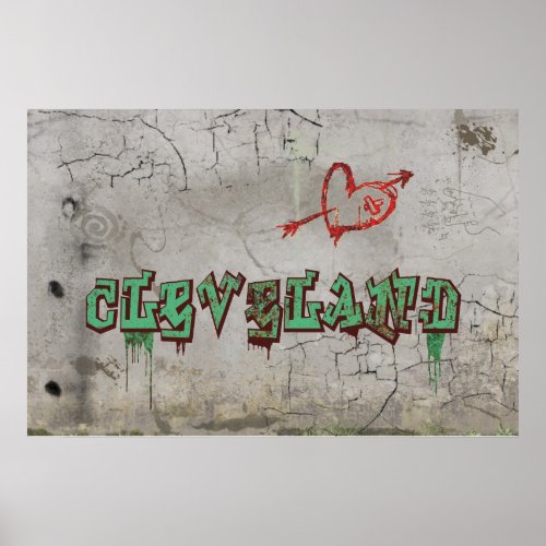 Love Cleveland Poster