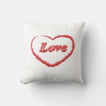 Love cloud heart pillow