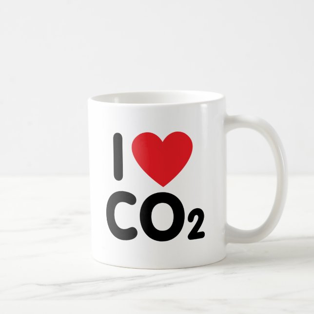 Love Co2 Coffee Mug (Right)