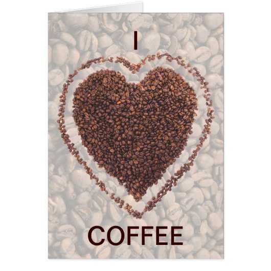 Love Coffee Cards (Front)