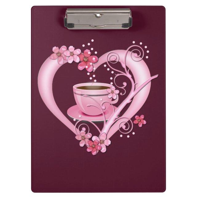 Love Coffee Clipboard (Front)