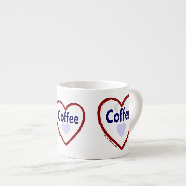 Love Coffee - Espresso Mug (Front Right)