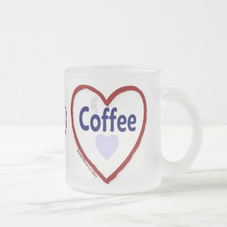 Love Coffee - Frosted Mug