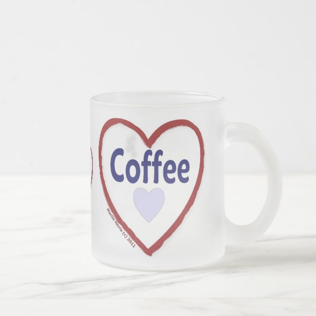 Love Coffee - Frosted Mug (Right)