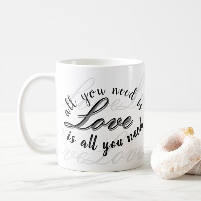 Love Coffee Mug (With Donut)