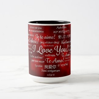 Love coffee mug