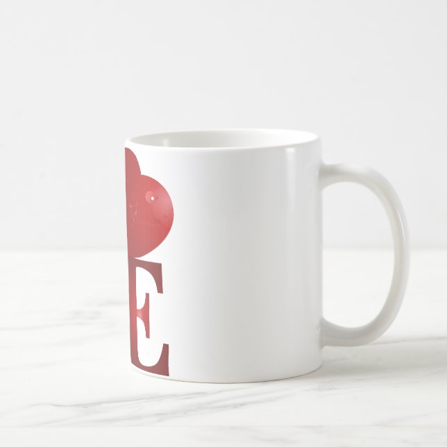 LOVE COFFEE MUG (Right)