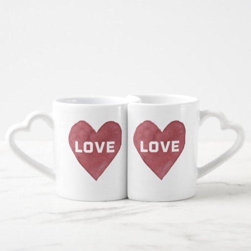 Love Coffee Mug Set