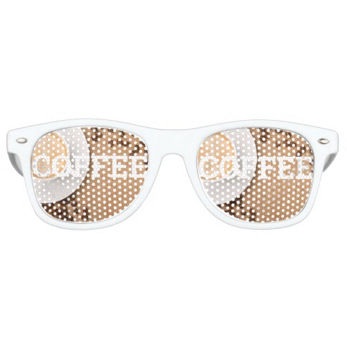 Love COFFEE Shades  Fun Party Sunglasses