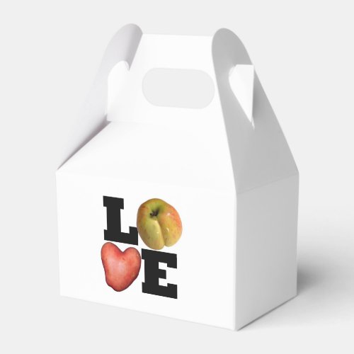 LOVE Collection Apple Potato Favor box