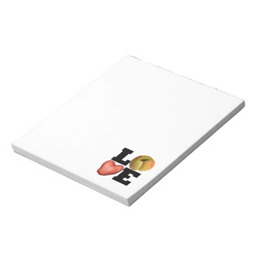 LOVE Collection Heart Potato Notepad