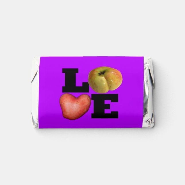 LOVE Collection I Love You L01 HAM Hershey's Miniatures (Front)