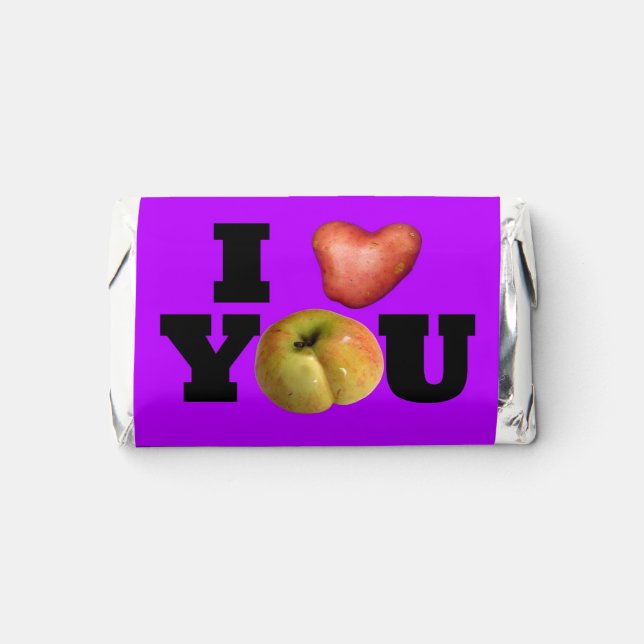 LOVE Collection I Love You L02 HAM Hershey's Miniatures (Front)