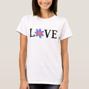 LOVE Colorful Flower Women's T-Shirt