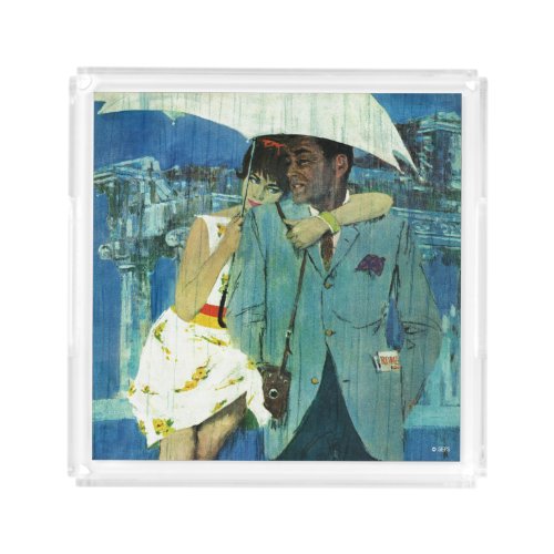 Love Comes to Miss Lucas Acrylic Tray