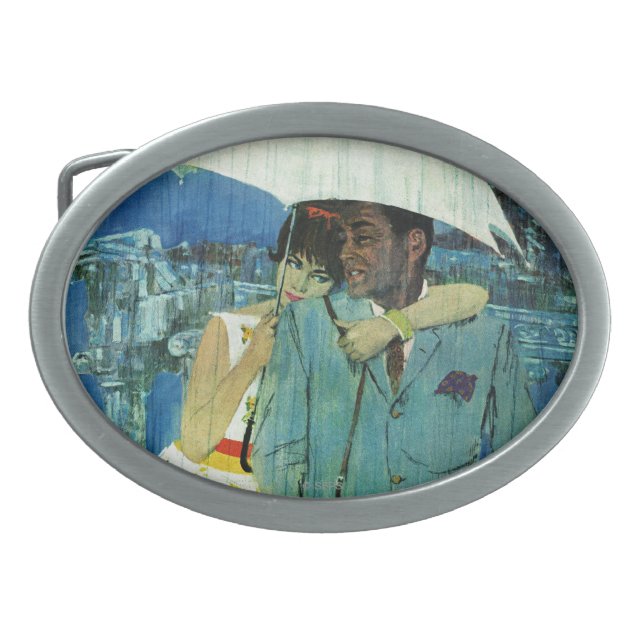 Love Comes to Miss Lucas Belt Buckle (Front)